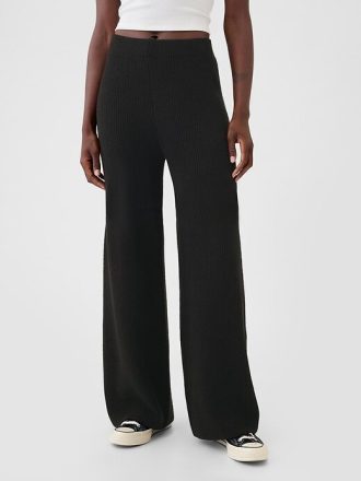 Pantaloni in maglia CashSoft Shaker-Stitch