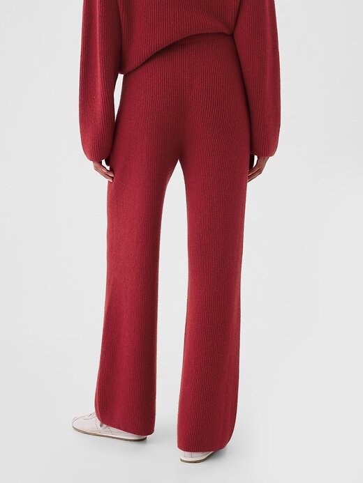 Pantaloni in maglia CashSoft Shaker-Stitch Pantaloni in maglia CashSoft Shaker-Stitch