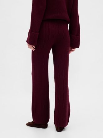 Pantaloni in maglia CashSoft Shaker-Stitch