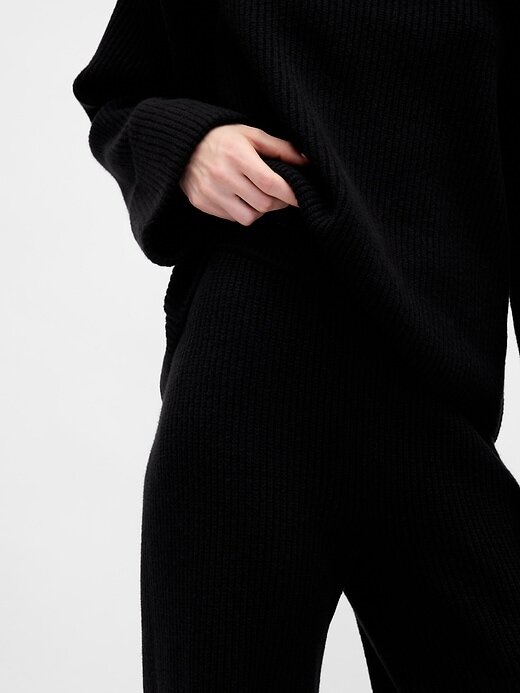 Pantaloni in maglia CashSoft Shaker-Stitch Pantaloni in maglia CashSoft Shaker-Stitch