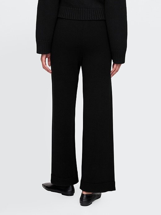 Pantaloni in maglia rilassati in 100% cotone Pantaloni in maglia rilassati in 100% cotone