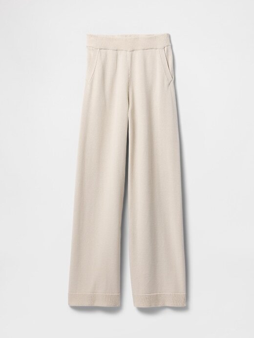 Pantaloni in maglia rilassati in 100% cotone Pantaloni in maglia rilassati in 100% cotone