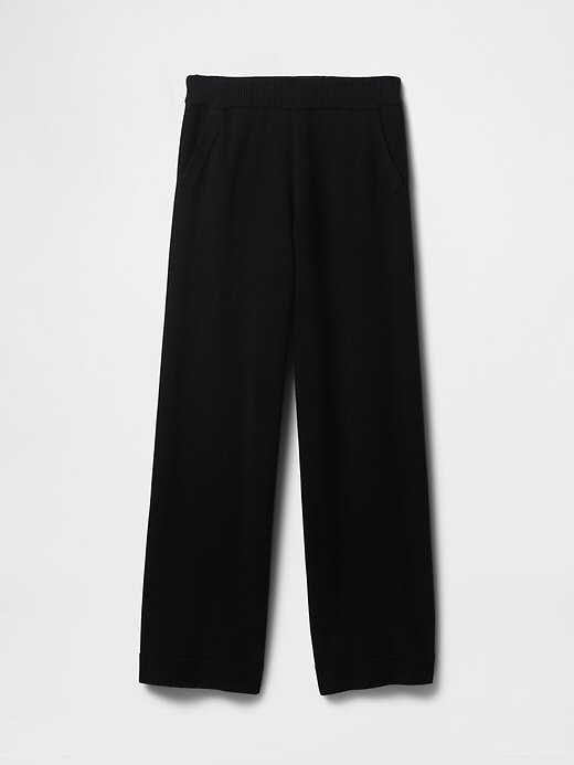 Pantaloni in maglia rilassati in 100% cotone Pantaloni in maglia rilassati in 100% cotone