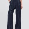 Pantaloni in misto lino a vita alta 365 Pantaloni in misto lino a vita alta 365