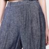 Pantaloni in misto lino a vita alta 365 Pantaloni in misto lino a vita alta 365
