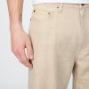 Pantaloni larghi a spina di pesce in lino e cotone anni ’90 Pantaloni larghi a spina di pesce in lino e cotone anni ’90