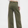 Pantaloni larghi facili a vita media Pantaloni larghi facili a vita media