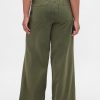 Pantaloni larghi facili a vita media Pantaloni larghi facili a vita media