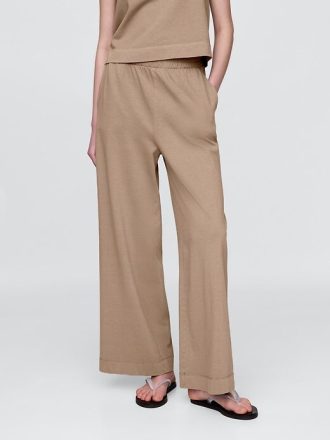 Pantaloni larghi in cotone biologico VintageSoft Heavyweight