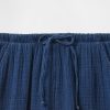 Pantaloni larghi in denim stropicciato per bambini