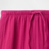 Pantaloni larghi in garza stropicciata per bambini