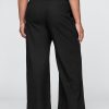 Pantaloni larghi in misto lino Pantaloni larghi in misto lino