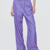 Pantaloni larghi in popeline di cotone biologico Pantaloni larghi in popeline di cotone biologico