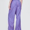 Pantaloni larghi in popeline di cotone biologico Pantaloni larghi in popeline di cotone biologico