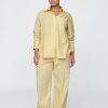 Pantaloni larghi in popeline di cotone biologico Pantaloni larghi in popeline di cotone biologico