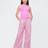 Pantaloni larghi in popeline per bambini Pantaloni larghi in popeline per bambini