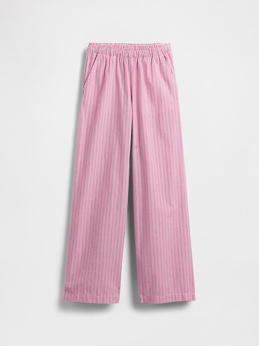 Pantaloni larghi in popeline per bambini Pantaloni larghi in popeline per bambini