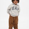 Pantaloni larghi in velluto a coste per neonati e bambini piccoli