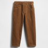 Pantaloni larghi in velluto a coste per neonati e bambini piccoli