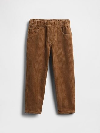 Pantaloni larghi in velluto a coste per neonati e bambini piccoli