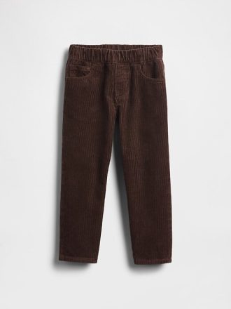Pantaloni larghi in velluto a coste per neonati e bambini piccoli