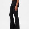 Pantaloni lunghi e attillati in twill a vita bassa