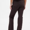 Pantaloni lunghi e attillati in twill a vita bassa Pantaloni lunghi e attillati in twill a vita bassa