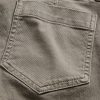 Pantaloni lunghi e attillati in twill a vita bassa Pantaloni lunghi e attillati in twill a vita bassa