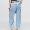 Pantaloni plissettati alla caviglia in denim ultra morbido a vita alta 365 Pantaloni plissettati alla caviglia in denim ultra morbido a vita alta 365