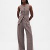 Pantaloni plissettati in twill spazzolato a vita alta 365 Pantaloni plissettati in twill spazzolato a vita alta 365