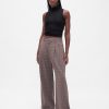 Pantaloni plissettati in twill spazzolato a vita alta 365 Pantaloni plissettati in twill spazzolato a vita alta 365