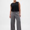 Pantaloni plissettati in twill spazzolato a vita bassa 365 Pantaloni plissettati in twill spazzolato a vita bassa 365