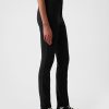 Pantaloni skinny a doppia maglia a vita alta