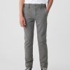 Pantaloni skinny color cachi per bambini Pantaloni skinny color cachi per bambini