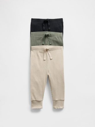 Pantaloni TinyRib Baby First Favorites (confezione da 3)