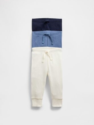 Pantaloni TinyRib Baby First Favorites (confezione da 3)