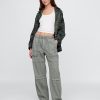 Pantaloni utility a vita media Pantaloni utility a vita media