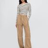 Pantaloni utility a vita media Pantaloni utility a vita media