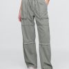 Pantaloni utility a vita media Pantaloni utility a vita media