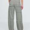 Pantaloni utility a vita media Pantaloni utility a vita media