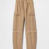 Pantaloni utility a vita media Pantaloni utility a vita media