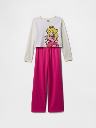 Pigiama corto per bambini Principessa Peach