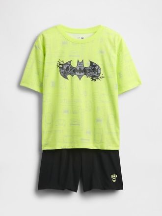 Pigiama corto riciclato Batman per bambini