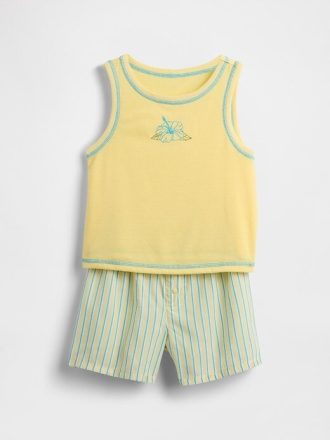 Pigiama corto riciclato per bambini