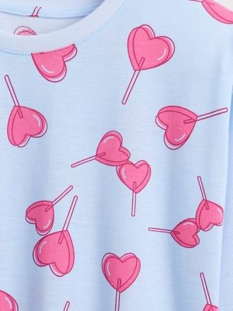 Pigiama corto riciclato per bambini