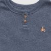 Pigiama Henley in cotone biologico per neonati e bambini piccoli Pigiama Henley in cotone biologico per neonati e bambini piccoli