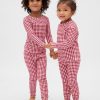 Pigiama in cotone biologico spazzolato per neonati e bambini piccoli Pigiama in cotone biologico spazzolato per neonati e bambini piccoli
