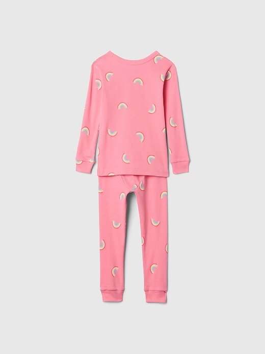 Pigiama in cotone biologico spazzolato per neonati e bambini piccoli Pigiama in cotone biologico spazzolato per neonati e bambini piccoli