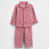 Pigiama in flanella riciclata per neonati e bambini piccoli Pigiama in flanella riciclata per neonati e bambini piccoli