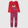 Pigiama Marvel in cotone biologico spazzolato per neonati e bambini piccoli Pigiama Marvel in cotone biologico spazzolato per neonati e bambini piccoli